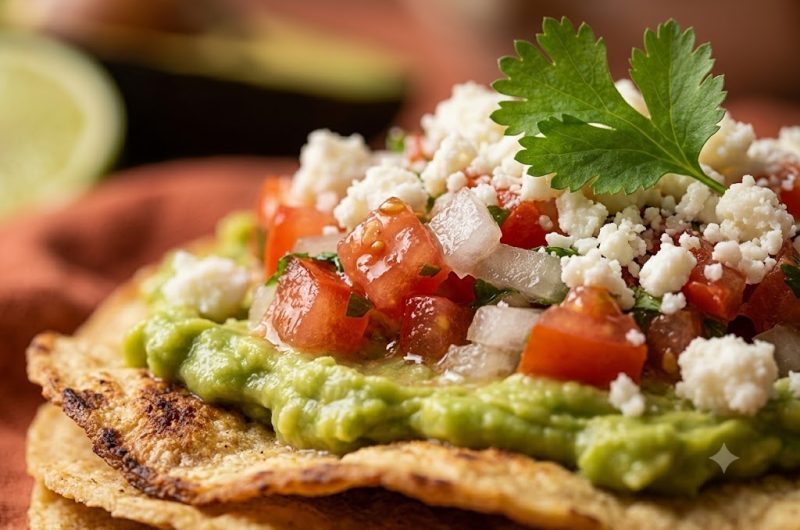 Tostadas Vegetarianas al Horno: Cena Mexicana Lista en 15 Minutos