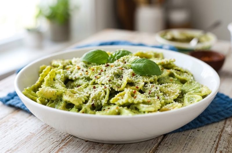 Pesto de Requesón Alto en Proteína: El Truco que Transformará tu Pasta