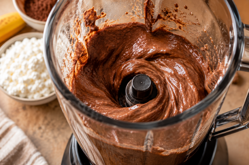 Pudin de Requesón con Chocolate y Cacahuete: El Postre Alto en Proteína que No Sabe a "Dieta"