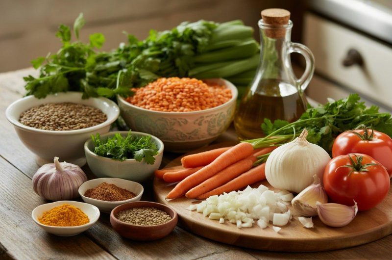 Sopa de lentejas con verduras: una receta casera, nutritiva y llena de sabor